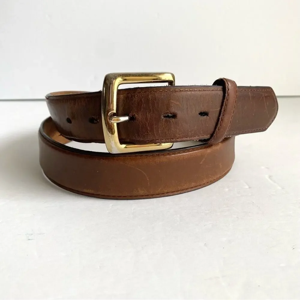 Vintage brown leather